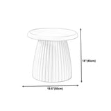 Round Pedestal Coffee Table Scandinavian Macaron Coffee Cocktail Table Clearhalo 'Coffee & Accent Tables' 'Coffee Tables' 'coffee_tables' 'furn' 'furn_coffee_tables' 'Furniture' 'furniture_coffee_tables' 'Living Room Furniture' 5001777