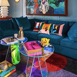 Acrylic 3 Legs Coffee Table Fixed Modern Round Cocktail Table Clearhalo 'Coffee & Accent Tables' 'Coffee Tables' 'coffee_tables' 'furn' 'furn_coffee_tables' 'Furniture' 'furniture_coffee_tables' 'Living Room Furniture' 5002120