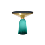 Pedestal 1 Single Coffee Table Metal and Glass Statement Cocktail Table Clearhalo 'Coffee & Accent Tables' 'Coffee Tables' 'coffee_tables' 'furn' 'furn_coffee_tables' 'Furniture' 'furniture_coffee_tables' 'Living Room Furniture' 5002254