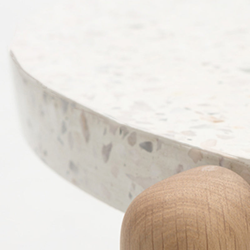 Modern Coffee Table Wooden 3 Legs Cocktail Table for Living Room Clearhalo 'Coffee & Accent Tables' 'Coffee Tables' 'coffee_tables' 'Furniture' 'furniture_coffee_tables' 'Living Room Furniture' 5002273