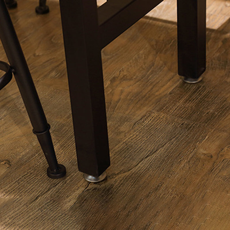 Pine Wood Bar Table Rectangle Industrial Bar Dining Table with Trestle Base Clearhalo 'Bar Furniture' 'Bar Tables' 'bar_tables' 'furn' 'furn_bar_tables' 'Furniture' 'furniture_bar_tables' 'Kitchen & Dining Furniture' 5002394