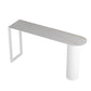 Stone Counter Table Iron Base 42-inch Height Contemporary Bar Table for Island Clearhalo 'Bar Furniture' 'Bar Tables' 'bar_tables' 'furn' 'furn_bar_tables' 'Furniture' 'furniture_bar_tables' 'Kitchen & Dining Furniture' 5002428