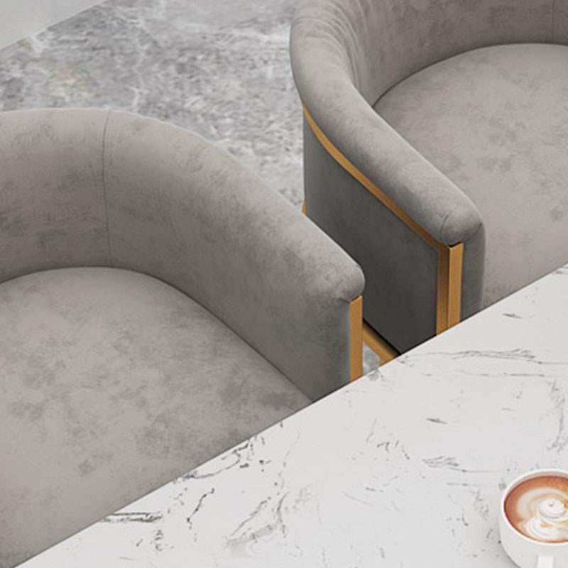 Artificial Marble Bar Table 42-inch Height Metal Base Bistro Table for Living Room Clearhalo 'Bar Furniture' 'Bar Tables' 'bar_tables' 'furn' 'furn_bar_tables' 'Furniture' 'furniture_bar_tables' 'Kitchen & Dining Furniture' 5002675