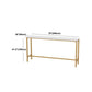 Artificial Marble Bar Table 42-inch Height Metal Base Bistro Table for Living Room Clearhalo 'Bar Furniture' 'Bar Tables' 'bar_tables' 'furn' 'furn_bar_tables' 'Furniture' 'furniture_bar_tables' 'Kitchen & Dining Furniture' 5002686
