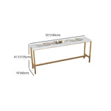 Contemporary Indoor Patio Bar Table Trestle Footrest Counter-height Pub Table Clearhalo 'Bar Furniture' 'Bar Tables' 'bar_tables' 'furn' 'furn_bar_tables' 'Furniture' 'furniture_bar_tables' 'Kitchen & Dining Furniture' 5002767