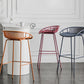 Modern Style Bar Stool Metal Counter Bar Stool with Metal Legs for Home Clearhalo 'Bar Furniture' 'Bar Stools' 'bar_stools' 'furn' 'furn_bar_stools' 'Furniture' 'furniture_bar_stools' 'Kitchen & Dining Furniture' 5002815