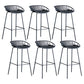 Modern Style Bar Stool Metal Counter Bar Stool with Metal Legs for Home Clearhalo 'Bar Furniture' 'Bar Stools' 'bar_stools' 'furn' 'furn_bar_stools' 'Furniture' 'furniture_bar_stools' 'Kitchen & Dining Furniture' 5002816