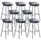 Modern Style Bar Stool Metal Counter Bar Stool with Metal Legs for Home Clearhalo 'Bar Furniture' 'Bar Stools' 'bar_stools' 'furn' 'furn_bar_stools' 'Furniture' 'furniture_bar_stools' 'Kitchen & Dining Furniture' 5002818