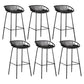 Modern Style Bar Stool Metal Counter Bar Stool with Metal Legs for Home Clearhalo 'Bar Furniture' 'Bar Stools' 'bar_stools' 'furn' 'furn_bar_stools' 'Furniture' 'furniture_bar_stools' 'Kitchen & Dining Furniture' 5002821
