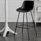 Modern Style Bar-stool Plastic Counter Bar Stool with Metal Legs Clearhalo 'Bar Furniture' 'Bar Stools' 'bar_stools' 'furn' 'furn_bar_stools' 'Furniture' 'furniture_bar_stools' 'Kitchen & Dining Furniture' 5002828