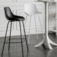 Modern Style Bar-stool Plastic Counter Bar Stool with Metal Legs Clearhalo 'Bar Furniture' 'Bar Stools' 'bar_stools' 'furn' 'furn_bar_stools' 'Furniture' 'furniture_bar_stools' 'Kitchen & Dining Furniture' 5002833