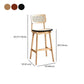 Contemporary Style Bar-stool Wooden Counter Bar Stool for Home Clearhalo 'Bar Furniture' 'Bar Stools' 'bar_stools' 'furn' 'furn_bar_stools' 'Furniture' 'furniture_bar_stools' 'Kitchen & Dining Furniture' 5003073