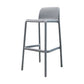 Contemporary Bar-stool Plastic Counter Bar Stool with Plastic Legs for Home Clearhalo 'Bar Furniture' 'Bar Stools' 'bar_stools' 'furn' 'furn_bar_stools' 'Furniture' 'furniture_bar_stools' 'Kitchen & Dining Furniture' 5003112