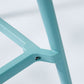 Contemporary Bar-stool Plastic Counter Bar Stool with Plastic Legs for Home Clearhalo 'Bar Furniture' 'Bar Stools' 'bar_stools' 'furn' 'furn_bar_stools' 'Furniture' 'furniture_bar_stools' 'Kitchen & Dining Furniture' 5003115