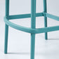 Contemporary Bar-stool Plastic Counter Bar Stool with Plastic Legs for Home Clearhalo 'Bar Furniture' 'Bar Stools' 'bar_stools' 'furn' 'furn_bar_stools' 'Furniture' 'furniture_bar_stools' 'Kitchen & Dining Furniture' 5003117