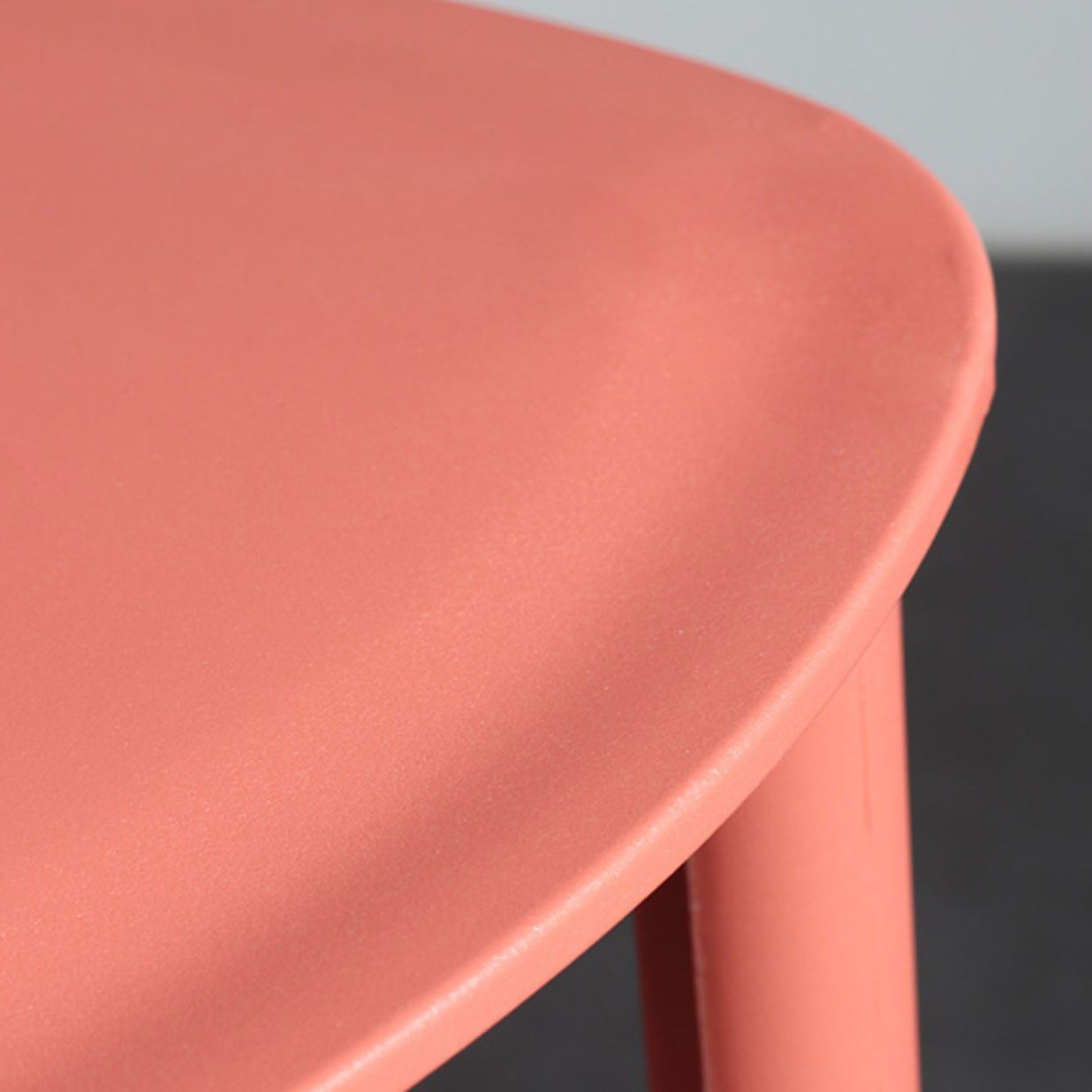 Contemporary Style Bar-stool Plastic Counter Bar Stool with Plastic Legs for Home Clearhalo 'Bar Furniture' 'Bar Stools' 'bar_stools' 'furn' 'furn_bar_stools' 'Furniture' 'furniture_bar_stools' 'Kitchen & Dining Furniture' 5003179