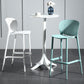 Contemporary Style Bar-stool Plastic Counter Bar Stool with Plastic Legs for Home Clearhalo 'Bar Furniture' 'Bar Stools' 'bar_stools' 'furn' 'furn_bar_stools' 'Furniture' 'furniture_bar_stools' 'Kitchen & Dining Furniture' 5003182