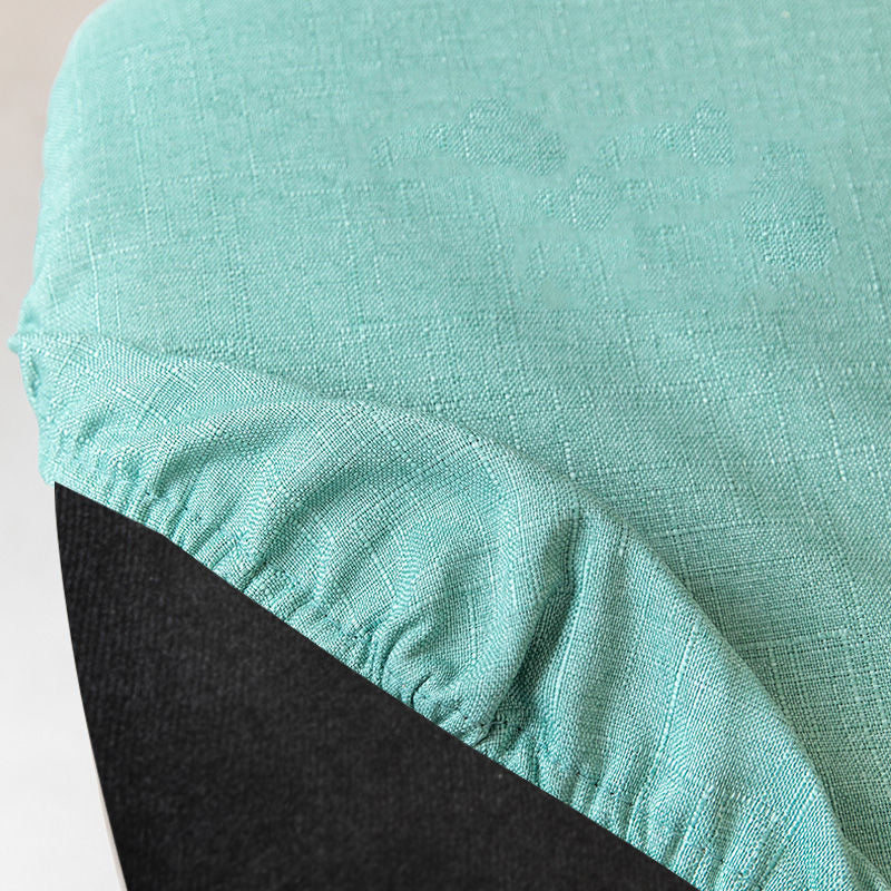 Scandinavian Restaurant Rubberwood Stool Matte Finish Upholstered Bar Stools Clearhalo 'Bar Furniture' 'Bar Stools' 'bar_stools' 'furn' 'furn_bar_stools' 'Furniture' 'furniture_bar_stools' 'Kitchen & Dining Furniture' 5003360