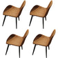 Modern Stone Dining Table Set 1/4/5/7 Pieces Dining Set for Home Use 4 Brown Chairs Clearhalo 'Dining Room Sets' 'Dining Tables & Seating' 'dining_room_set' 'furn' 'furn_dining_room_set' 'Furniture' 'furniture_dining_room_set' 'Kitchen & Dining Furniture' 5003699