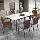 Modern Stone Dining Table Set 1/4/5/7 Pieces Dining Set for Home Use Clearhalo 'Dining Room Sets' 'Dining Tables & Seating' 'dining_room_set' 'furn' 'furn_dining_room_set' 'Furniture' 'furniture_dining_room_set' 'Kitchen & Dining Furniture' 5003707