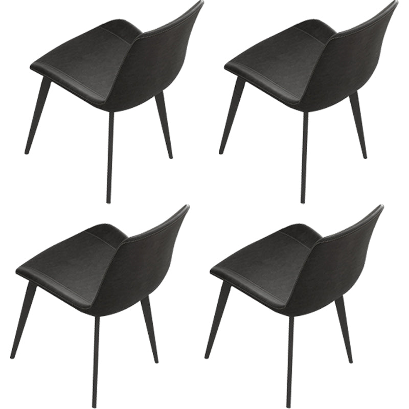 Modern Rectangle Stone Dining Table Set 1/4/5/7 Pieces Dining Set for Home Use 4 Grey Chairs Clearhalo 'Dining Room Sets' 'Dining Tables & Seating' 'dining_room_set' 'furn' 'furn_dining_room_set' 'Furniture' 'furniture_dining_room_set' 'Kitchen & Dining Furniture' 5003758