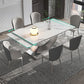 Modern Sintered Stone Dining Table Set 1/4/5/7 Pieces Dining Set for Home Use Clearhalo 'Dining Room Sets' 'Dining Tables & Seating' 'dining_room_set' 'furn' 'furn_dining_room_set' 'Furniture' 'furniture_dining_room_set' 'Kitchen & Dining Furniture' 5003882