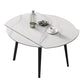 Modern Scalable Dinette Set 1/4/5/6 Pieces Round Sintered Stone Top Dining Table Set Clearhalo 'Dining Room Sets' 'Dining Tables & Seating' 'dining_room_set' 'furn' 'furn_dining_room_set' 'Furniture' 'furniture_dining_room_set' 'Kitchen & Dining Furniture' 5003968