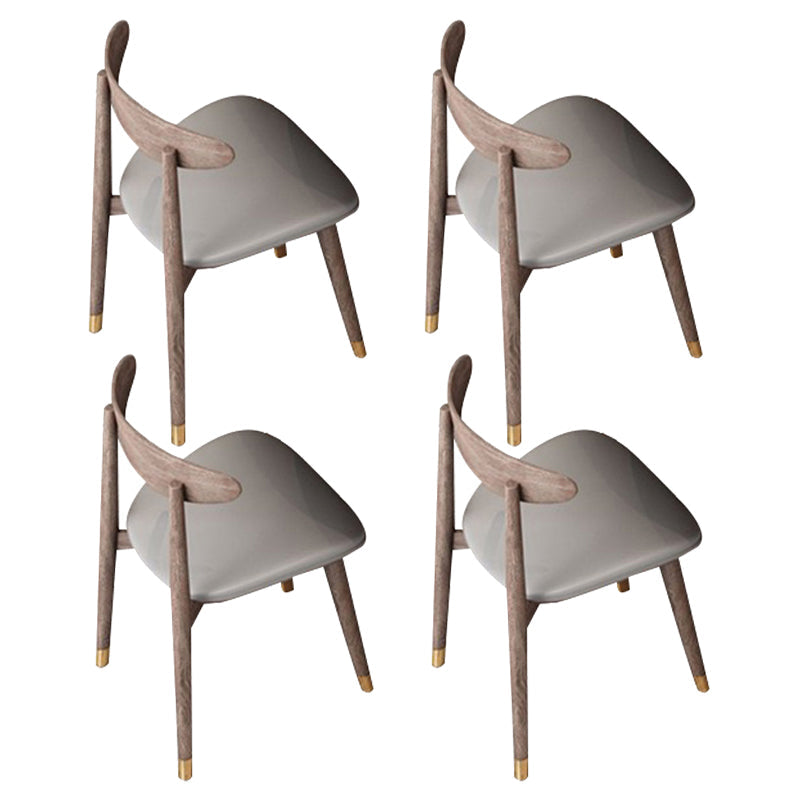 1/4/5 Pcs Sintered Stone Dining Room Set Dining Room Table and Chair Set 4 Grey Chairs Clearhalo 'Dining Room Sets' 'Dining Tables & Seating' 'dining_room_set' 'furn' 'furn_dining_room_set' 'Furniture' 'furniture_dining_room_set' 'Kitchen & Dining Furniture' 5004001