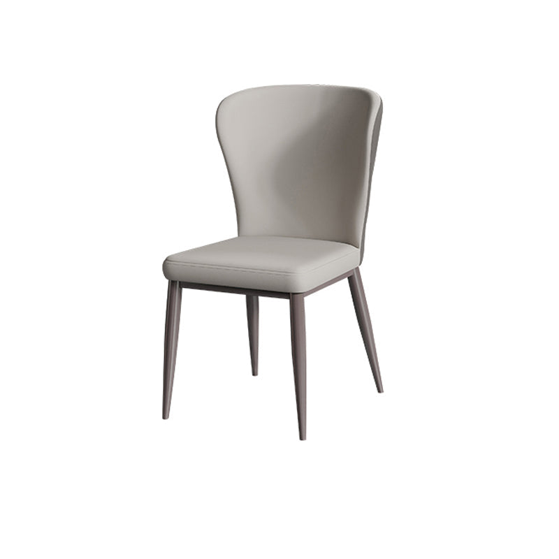 Modern Rectangle Sintered Stone Dining Table Set 1/4/5/7 Pieces Dining Set Clearhalo 'Dining Room Sets' 'Dining Tables & Seating' 'dining_room_set' 'furn' 'furn_dining_room_set' 'Furniture' 'furniture_dining_room_set' 'Kitchen & Dining Furniture' 5004021