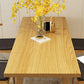 Modern Style Dining Table Rectangle Solid Wood Dining Table with Sled Base Clearhalo 'Dining Tables & Seating' 'Dining Tables' 'dining_table' 'furn' 'furn_dining_table' 'Furniture' 'furniture_dining_table' 'Kitchen & Dining Furniture' 'kitchen' 'kitchen_dining_table' 5004129