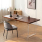 Rectangle Contemporary Standard Height Table Solid Wood Double Pedestal Dining Table Clearhalo 'Dining Tables & Seating' 'Dining Tables' 'dining_table' 'furn' 'furn_dining_table' 'Furniture' 'furniture_dining_table' 'Kitchen & Dining Furniture' 'kitchen' 'kitchen_dining_table' 5004233