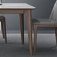 Medieval Modern Sintered Stone Dining Table Rectangle Table with Wooden 4 Legs Clearhalo 'Dining Tables & Seating' 'Dining Tables' 'dining_table' 'furn' 'furn_dining_table' 'Furniture' 'furniture_dining_table' 'Kitchen & Dining Furniture' 'kitchen' 'kitchen_dining_table' 5004260