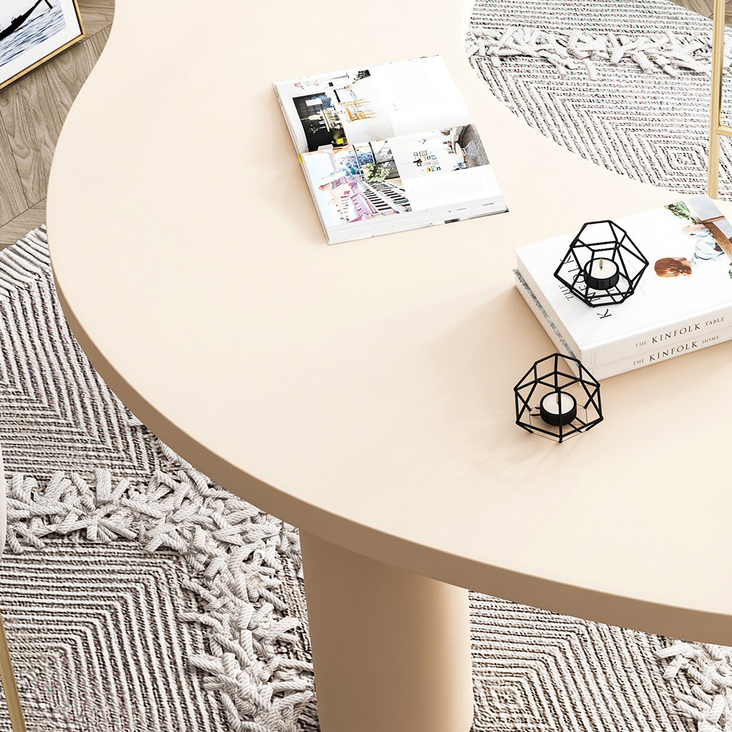 Modern Solid Wood Dining Table 3 Legs Dining Table for Dining Room Clearhalo 'Dining Tables & Seating' 'Dining Tables' 'dining_table' 'furn' 'furn_dining_table' 'Furniture' 'furniture_dining_table' 'Kitchen & Dining Furniture' 'kitchen' 'kitchen_dining_table' 5004278