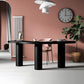 Modern Solid Wood Dining Table 3 Legs Dining Table for Dining Room Clearhalo 'Dining Tables & Seating' 'Dining Tables' 'dining_table' 'furn' 'furn_dining_table' 'Furniture' 'furniture_dining_table' 'Kitchen & Dining Furniture' 'kitchen' 'kitchen_dining_table' 5004283