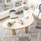 Modern Solid Wood Dining Table 3 Legs Dining Table for Dining Room Clearhalo 'Dining Tables & Seating' 'Dining Tables' 'dining_table' 'furn' 'furn_dining_table' 'Furniture' 'furniture_dining_table' 'Kitchen & Dining Furniture' 'kitchen' 'kitchen_dining_table' 5004284