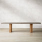 Modern Rectangle Dining table Solid Wood Double Pedestal Table in Grey 70.9"L x 31.5"W x 29.5"H Without Chairs Clearhalo 'Dining Tables & Seating' 'Dining Tables' 'dining_table' 'furn' 'furn_dining_table' 'Furniture' 'furniture_dining_table' 'Kitchen & Dining Furniture' 'kitchen' 'kitchen_dining_table' 5004308
