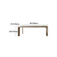 Modern Dining Table for Restaurant Rectangle Solid Wood Table with 4 Legs Clearhalo 'Dining Tables & Seating' 'Dining Tables' 'dining_table' 'furn' 'furn_dining_table' 'Furniture' 'furniture_dining_table' 'Kitchen & Dining Furniture' 'kitchen' 'kitchen_dining_table' 5004347