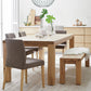 Modern Solid Wood Dining Table Rectangle Wooden Table with 4 Legs for Restaurant 70.9"L x 31.5"W x 29.5"H Without Chairs Clearhalo 'Dining Tables & Seating' 'Dining Tables' 'dining_table' 'furn' 'furn_dining_table' 'Furniture' 'furniture_dining_table' 'Kitchen & Dining Furniture' 'kitchen' 'kitchen_dining_table' 5004357