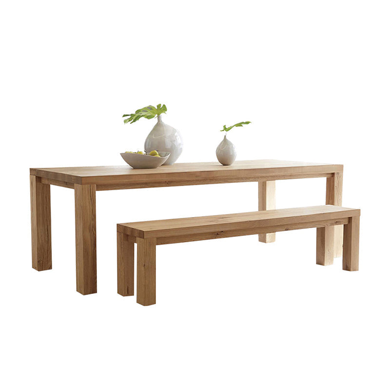 Modern Solid Wood Dining Table Rectangle Wooden Table with 4 Legs for Restaurant Clearhalo 'Dining Tables & Seating' 'Dining Tables' 'dining_table' 'furn' 'furn_dining_table' 'Furniture' 'furniture_dining_table' 'Kitchen & Dining Furniture' 'kitchen' 'kitchen_dining_table' 5004361