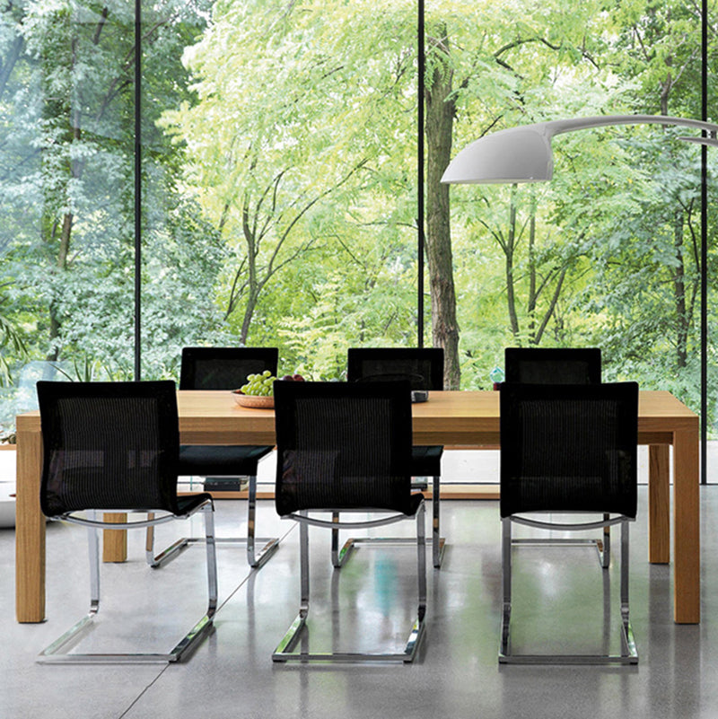 Modern Solid Wood Dining Table Rectangle Wooden Table with 4 Legs for Restaurant Clearhalo 'Dining Tables & Seating' 'Dining Tables' 'dining_table' 'furn' 'furn_dining_table' 'Furniture' 'furniture_dining_table' 'Kitchen & Dining Furniture' 'kitchen' 'kitchen_dining_table' 5004366