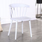 Scandinavian Plastic Side Chair Windsor Back Indoor-Outdoor Chair Clearhalo 'Dining Chairs' 'Dining Tables & Seating' 'dining_chair' 'furn' 'furn_dining_chair' 'Furniture' 'furniture_dining_chair' 'Kitchen & Dining Furniture' 5004437