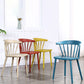 Scandinavian Plastic Side Chair Windsor Back Indoor-Outdoor Chair Clearhalo 'Dining Chairs' 'Dining Tables & Seating' 'dining_chair' 'furn' 'furn_dining_chair' 'Furniture' 'furniture_dining_chair' 'Kitchen & Dining Furniture' 5004444