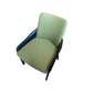 Modern Style Arm Chair Faux Leather Dining Chair for Dining Room Green 1 Piece Clearhalo 'Dining Chairs' 'Dining Tables & Seating' 'dining_chair' 'furn' 'furn_dining_chair' 'Furniture' 'furniture_dining_chair' 'Kitchen & Dining Furniture' 5004506