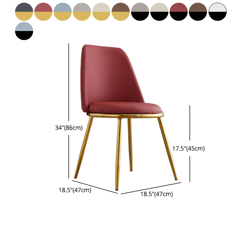 Modern Side Dining Chairs Entryway Dining Chairs for Dining Room Clearhalo 'Dining Chairs' 'Dining Tables & Seating' 'dining_chair' 'furn' 'furn_dining_chair' 'Furniture' 'furniture_dining_chair' 'Kitchen & Dining Furniture' 5004580