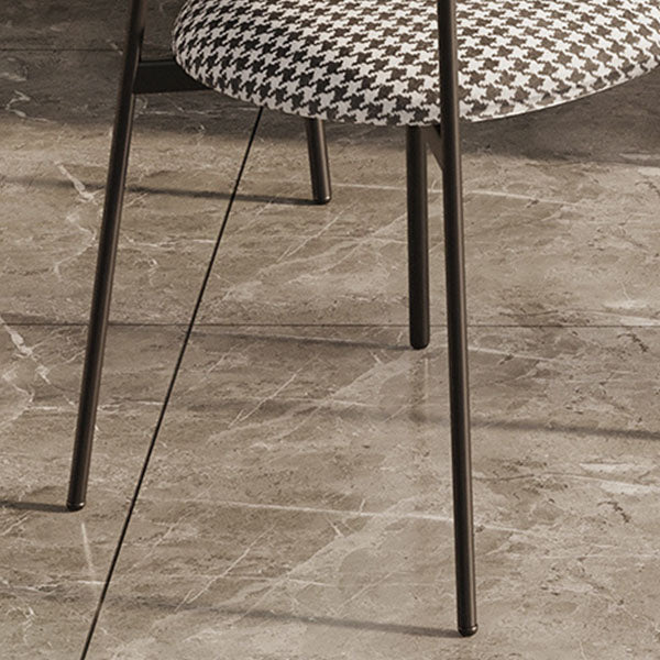 Glam Style Dining Chair Upholstered Open Back Dining Chair for Dining Room Clearhalo 'Dining Chairs' 'Dining Tables & Seating' 'dining_chair' 'furn' 'furn_dining_chair' 'Furniture' 'furniture_dining_chair' 'Kitchen & Dining Furniture' 5004598