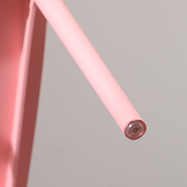 Modern Style Side Chair Plastic Open Back Dining Chair for Kitchen Clearhalo 'Dining Chairs' 'Dining Tables & Seating' 'dining_chair' 'furn' 'furn_dining_chair' 'Furniture' 'furniture_dining_chair' 'Kitchen & Dining Furniture' 5004651