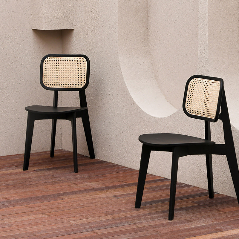 Modern Side Dining Chairs Solid Wood Dining Chairs for Dining Room Clearhalo 'Dining Chairs' 'Dining Tables & Seating' 'dining_chair' 'furn' 'furn_dining_chair' 'Furniture' 'furniture_dining_chair' 'Kitchen & Dining Furniture' 5004658