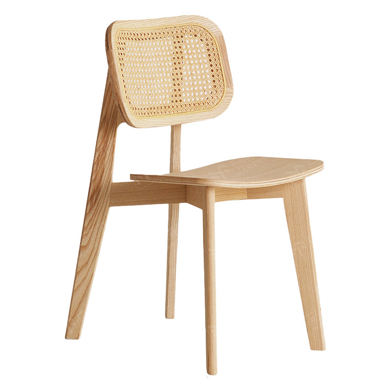 Modern Side Dining Chairs Solid Wood Dining Chairs for Dining Room Wood 1 Piece Clearhalo 'Dining Chairs' 'Dining Tables & Seating' 'dining_chair' 'furn' 'furn_dining_chair' 'Furniture' 'furniture_dining_chair' 'Kitchen & Dining Furniture' 5004661