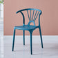 Scandinavian Plastic Indoor-Outdoor Chair Windsor Back Side Chair Clearhalo 'Dining Chairs' 'Dining Tables & Seating' 'dining_chair' 'furn' 'furn_dining_chair' 'Furniture' 'furniture_dining_chair' 'Kitchen & Dining Furniture' 5004680