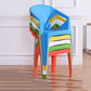 Modern Style Arm Chair Plastic Indoor Stackable Dining Chair Clearhalo 'Dining Chairs' 'Dining Tables & Seating' 'dining_chair' 'furn' 'furn_dining_chair' 'Furniture' 'furniture_dining_chair' 'Kitchen & Dining Furniture' 5004714